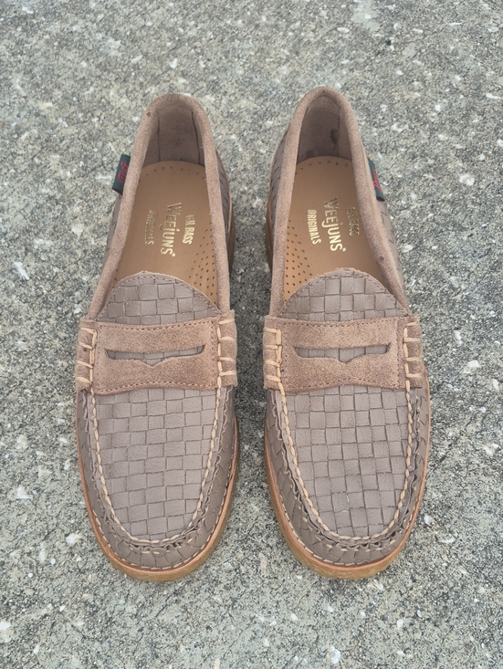 G.H. BASS Larson Nautical Weejuns Penny Woven Crepe Leather Loafers Men\'s main image 10